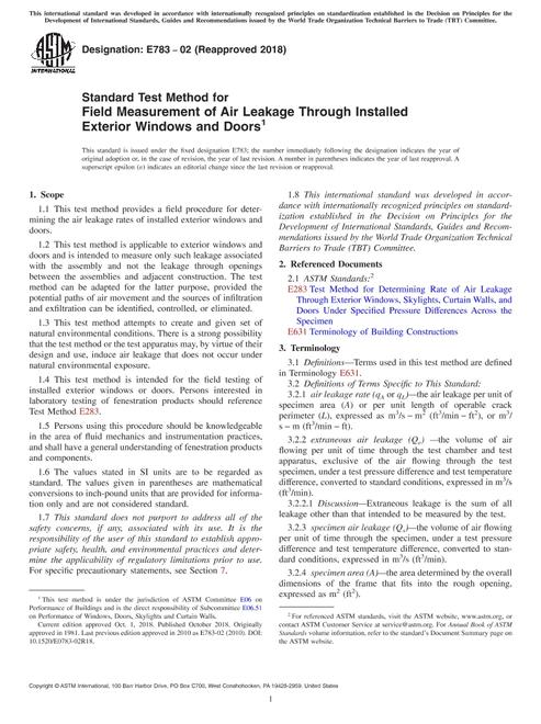 ASTM E783-02(2018)