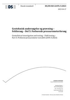 DANSK DS/EN ISO 22476-5