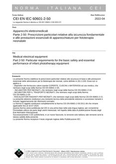 CEI EN IEC 60601-2-50
