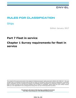 DNV DNVGL-RU-SHIPS PART 7 CHAPTER 1