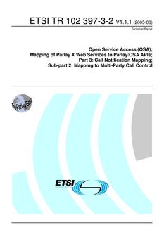 ETSI TR 102 397-3-2