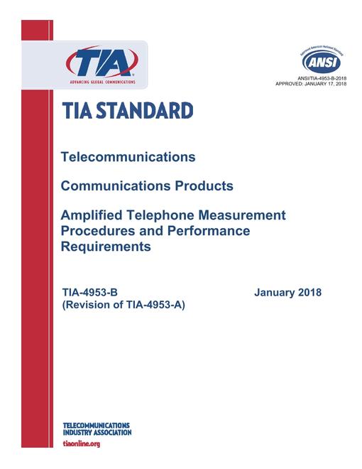 TIA ANSI/TIA-4953-B