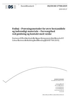 DANSK DS/EN ISO 17700