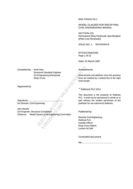 NR NR/L3/CIV/140/225N ISSUE 1B