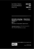 ISO/IEC ISP 10614-1:1995