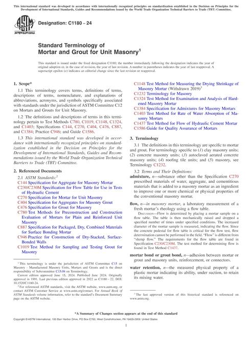 ASTM C1180-24