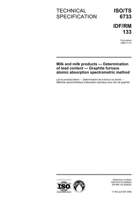 ISO/TS 6733:2006