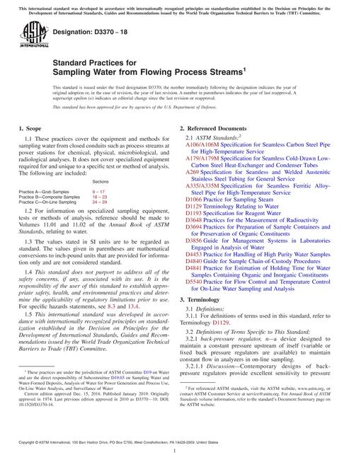 ASTM D3370-18