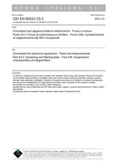 CEI EN 60512-23-2