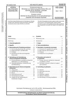 VDI VDI 2592 BLATT 1