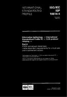 ISO/IEC ISP 10614-4:1995