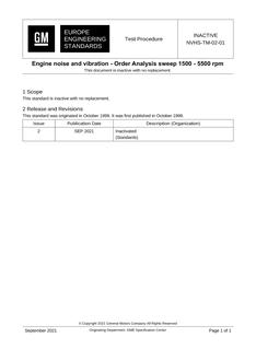 GME NVHS-TM-02-01