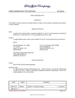 FORD FLTM BI 106-01