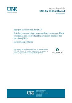 AENOR UNE-EN 1440+A1
