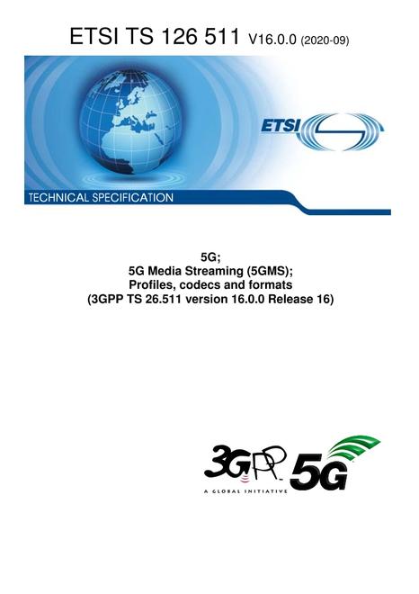 ETSI TS 126 511