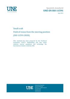 AENOR UNE-EN ISO 11591