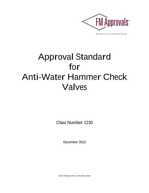FM Approvals 1230