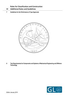 DNV GL ADDITIONAL RULES AND GUIDELINES VI-7-8
