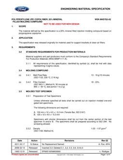 FORD WSK-M4D783-A2