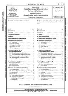 VDI VDI/VDE 2627 BLATT 1