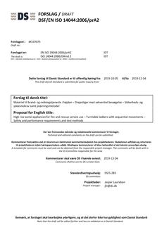 DANSK DSF/EN ISO 14044/PRA2