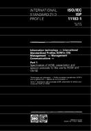 ISO/IEC ISP 11183-1:1992