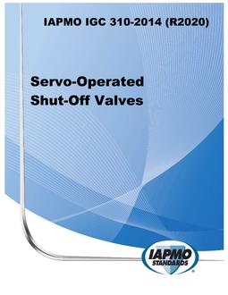 IAPMO IGC 310-2014 (R2020)