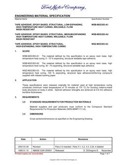 FORD WSB-M2G383-A1