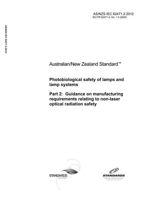 AS/NZS IEC 62471.2:2012