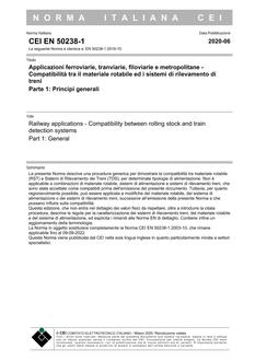 CEI EN 50238-1