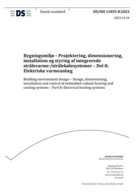 DANSK DS/ISO 11855-8