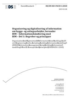 DANSK DS/EN ISO 19650-1