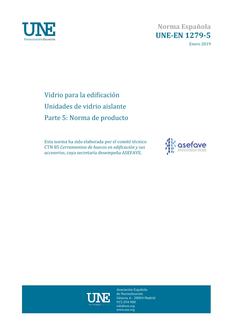 AENOR UNE-EN 1279-5