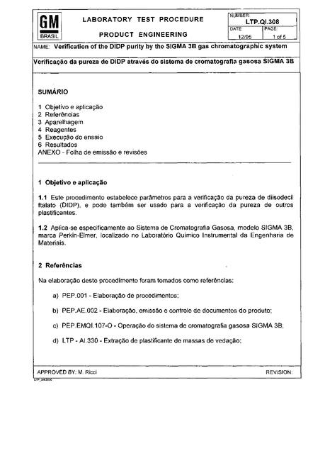 GMSA LTP.QI.308