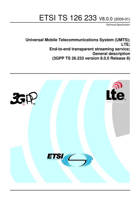 ETSI TS 126 233