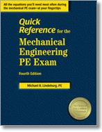 Quick Reference for the Mechanical Engineering PE Exam (MEQR4), 4th Edition