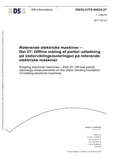 DANSK DS/CLC/TS 60034-27