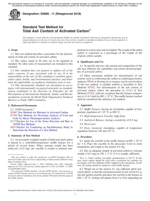 ASTM D2866-11(2018)