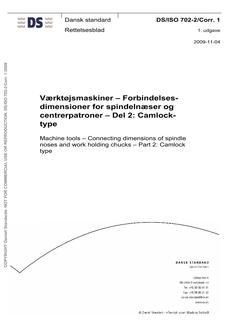 DANSK DS/ISO 702-2