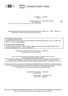 DANSK DSF/PREN 50397-3
