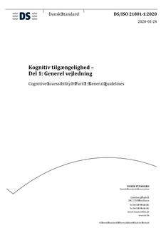 DANSK DS/ISO 21801-1