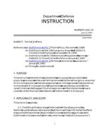DOD DODI-1342.19