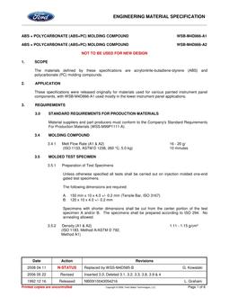 FORD WSB-M4D866-A1