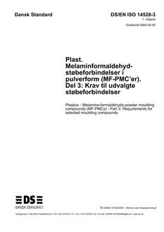 DANSK DS/EN ISO 14528-3
