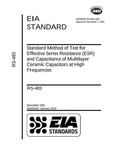 ECIA RS-483