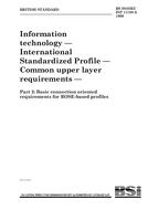 BS ISO/IEC ISP 11188-2:1996