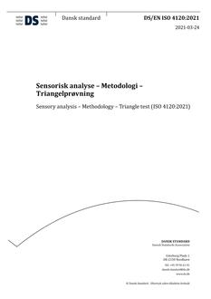 DANSK DS/EN ISO 4120
