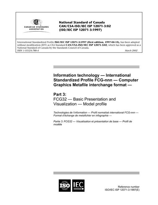 CAN/CSA-ISO/IEC ISP 12071-3-02