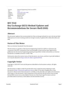 IETF RFC 9142