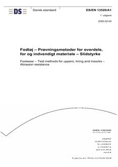 DANSK DS/EN 13520